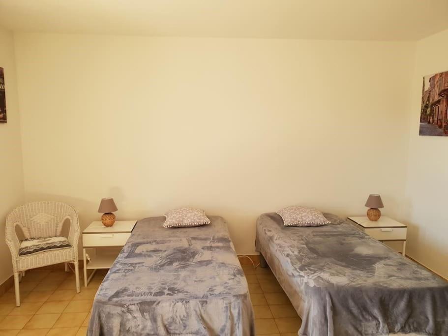 Residence Lou Cigaloun - Ana Location Greoux-les-Bains Bagian luar foto