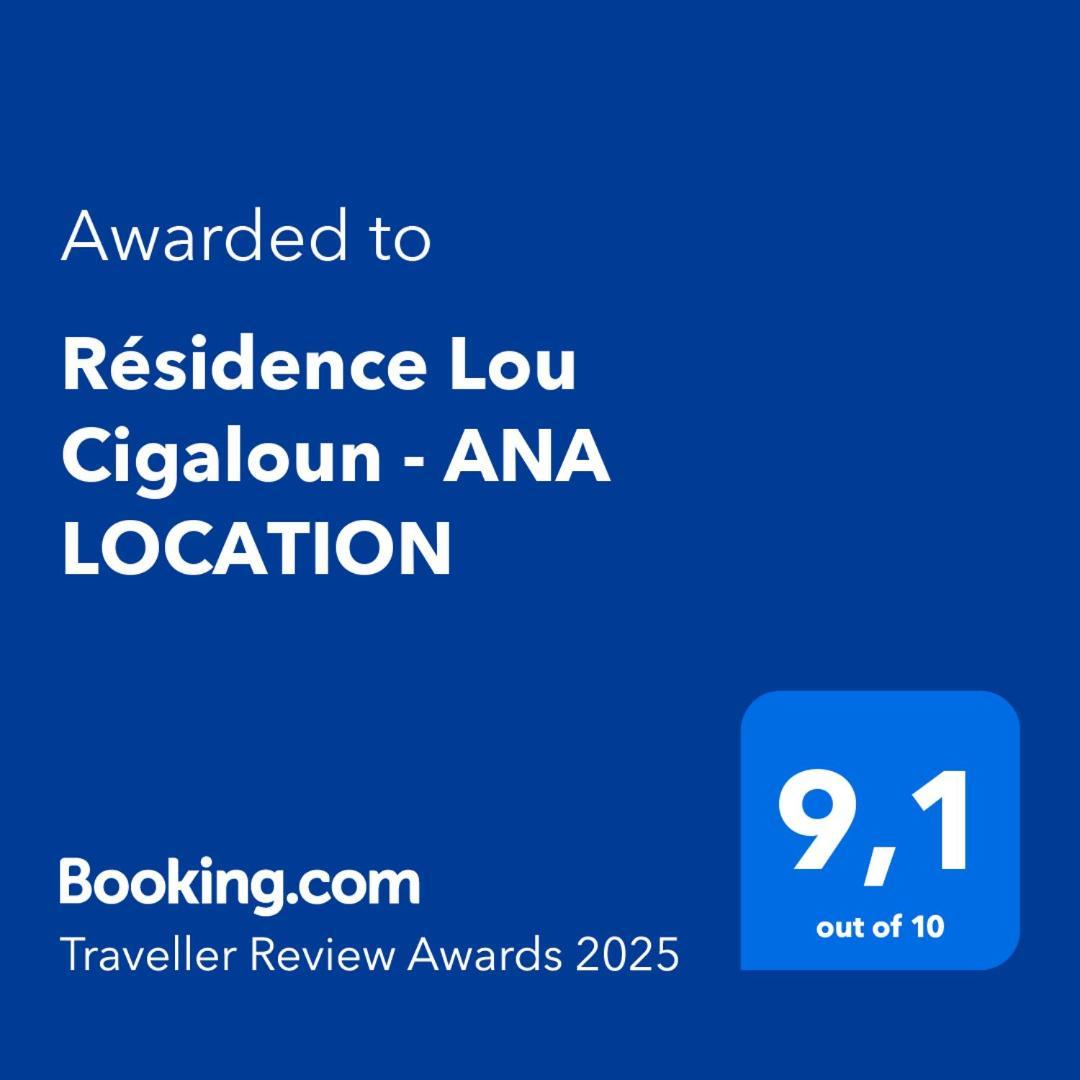 Residence Lou Cigaloun - Ana Location Greoux-les-Bains Bagian luar foto